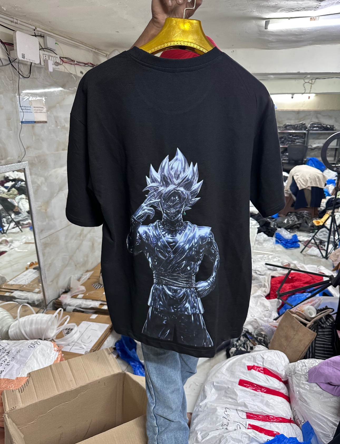 Chrome Arts Goku Tshirt Wholesale 3 pcs M.O.Q (1 set)