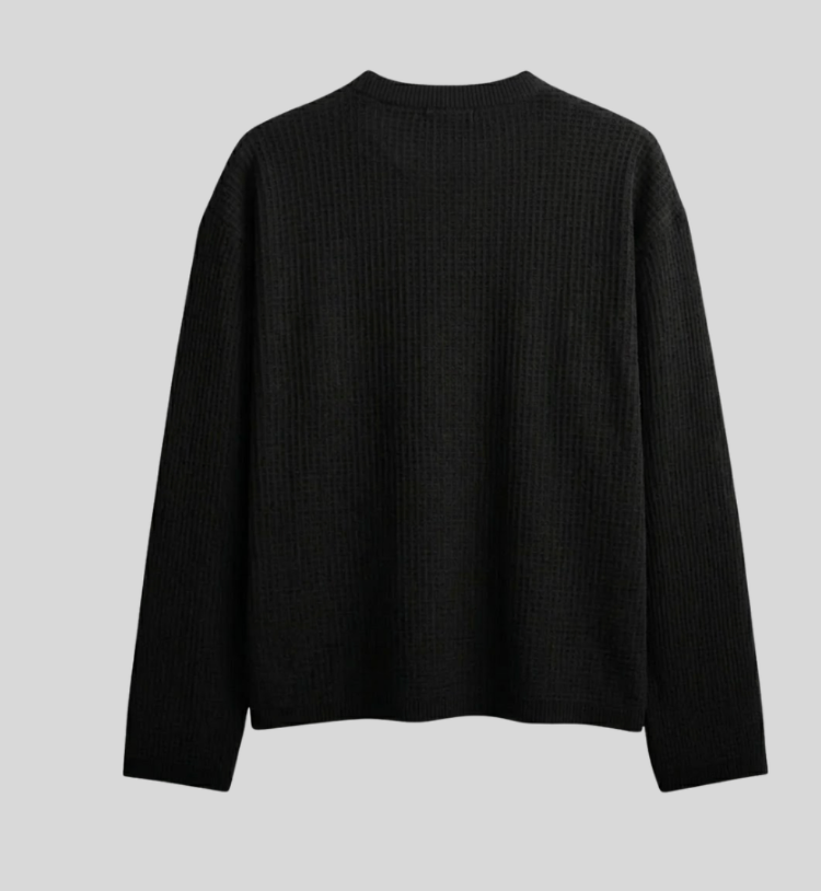 Waffle t shirt plain (wholesale)