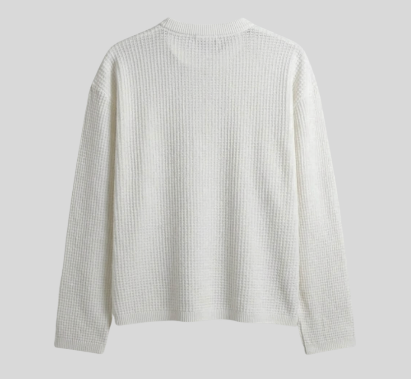 Waffle t shirt plain (wholesale)