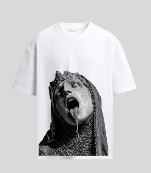 Gothic chrome arts dropshoulder TSHIRT Wholesale 3 pcs M.O.Q (1 set)
