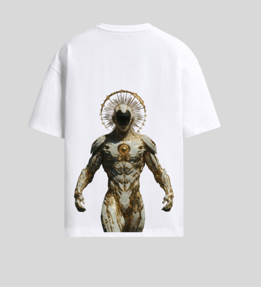 SUN GOD dropshoulder tee chrome arts Wholesale 3 pcs M.O.Q (1 set)