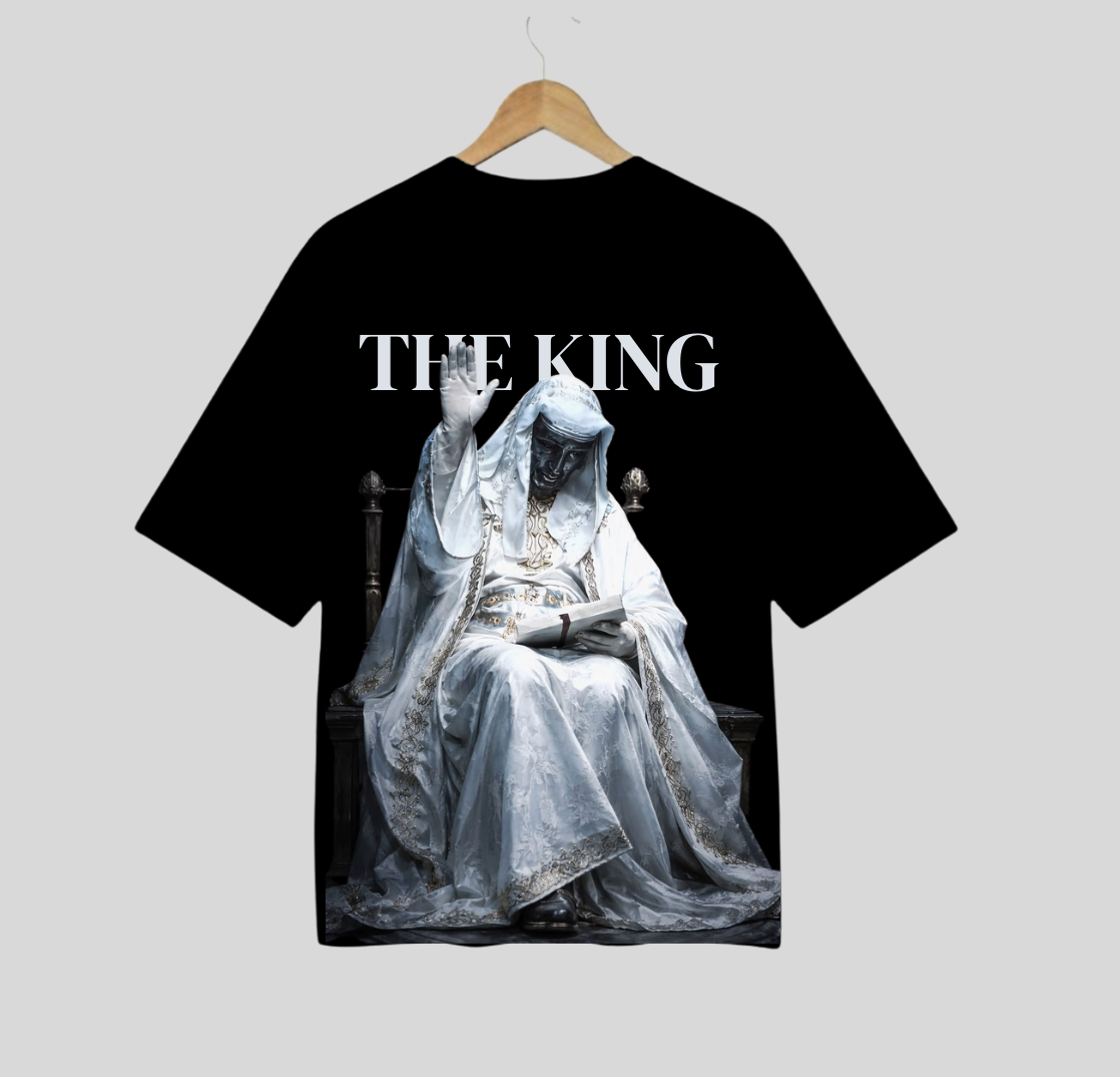 THE REAL KING DROPSHOULDER TEE Wholesale 3 pcs M.O.Q (1 set)