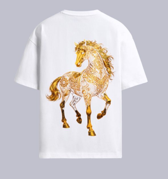 GOLD HORSE Tshirt Wholesale 3 pcs M.O.Q (1 set)
